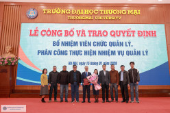 Lễ công bố và trao quyết định bổ nhiệm viên chức quản lý Trung tâm Công nghệ Thông tin
